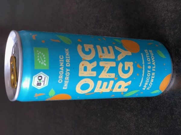 ORGENERGY Energy Drink Aprikose & Lotusblumen BIO vegan (inkl. Pfand)